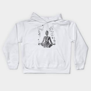 Mind and psychology, Rorschach, yoga Kids Hoodie